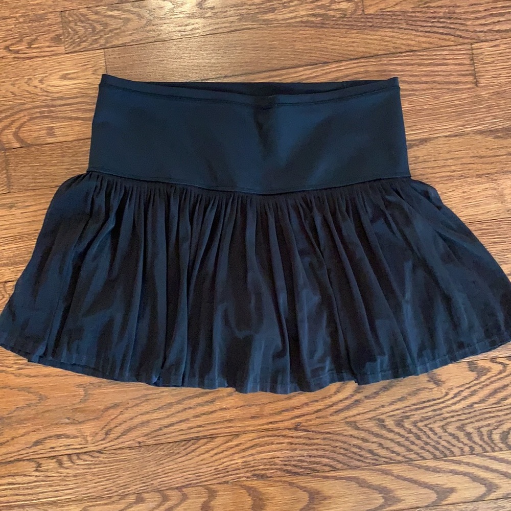Black mesh athleta skort